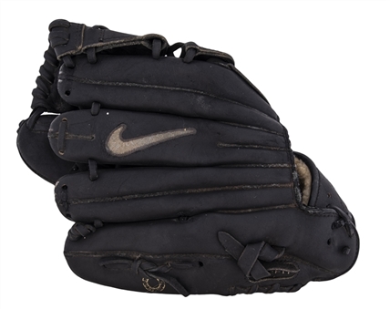 Circa 2007 Mariano Rivera Game Used Nike PPro Gold MO 42 Fielders Glove (PSA/DNA)